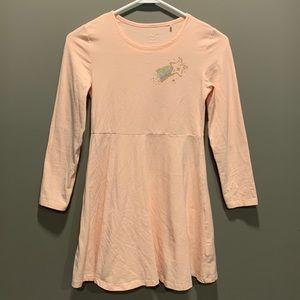 BCBGirls light pink knit dress girls size 8/10.